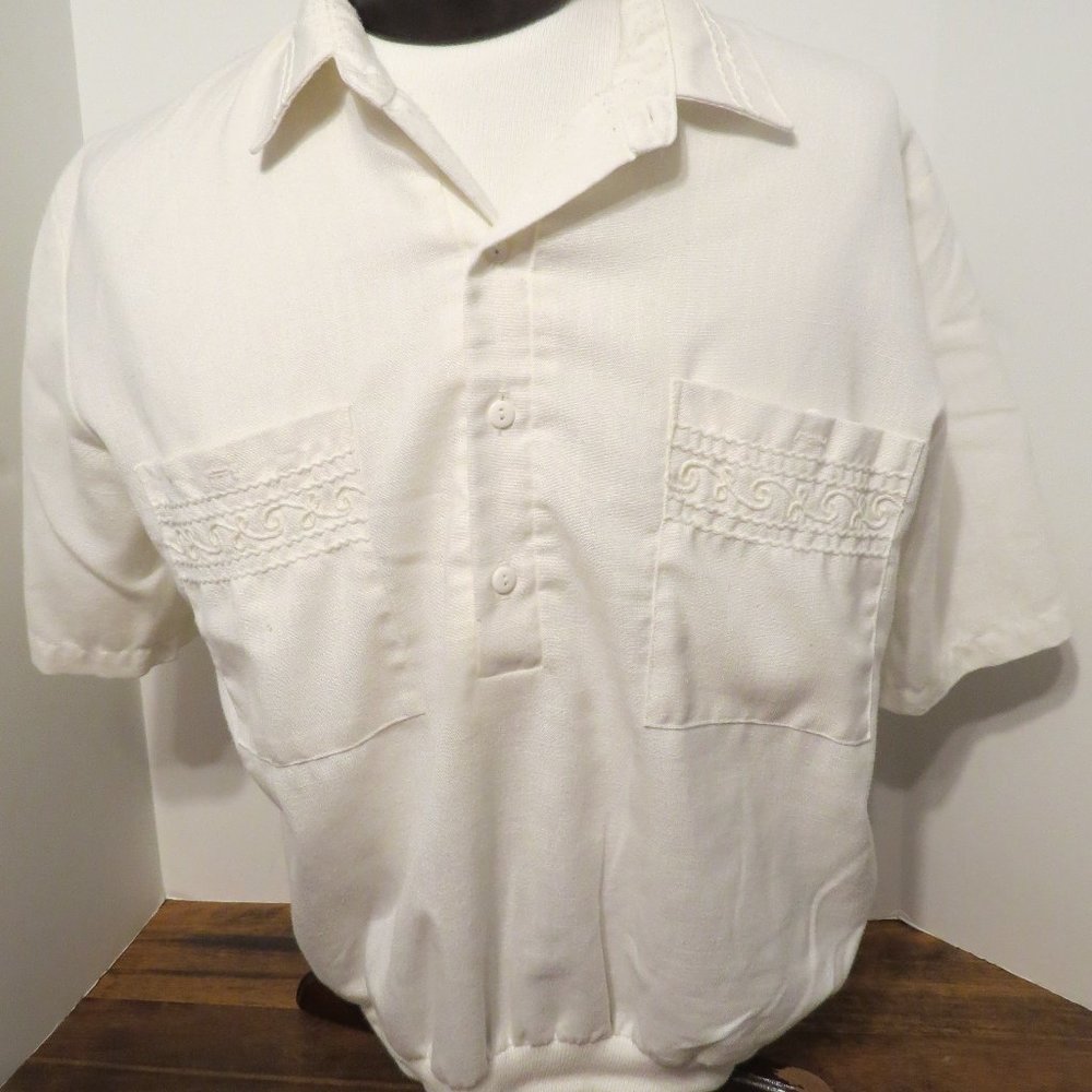 VTG Alan Stuart Men's SS shirt, size L  422